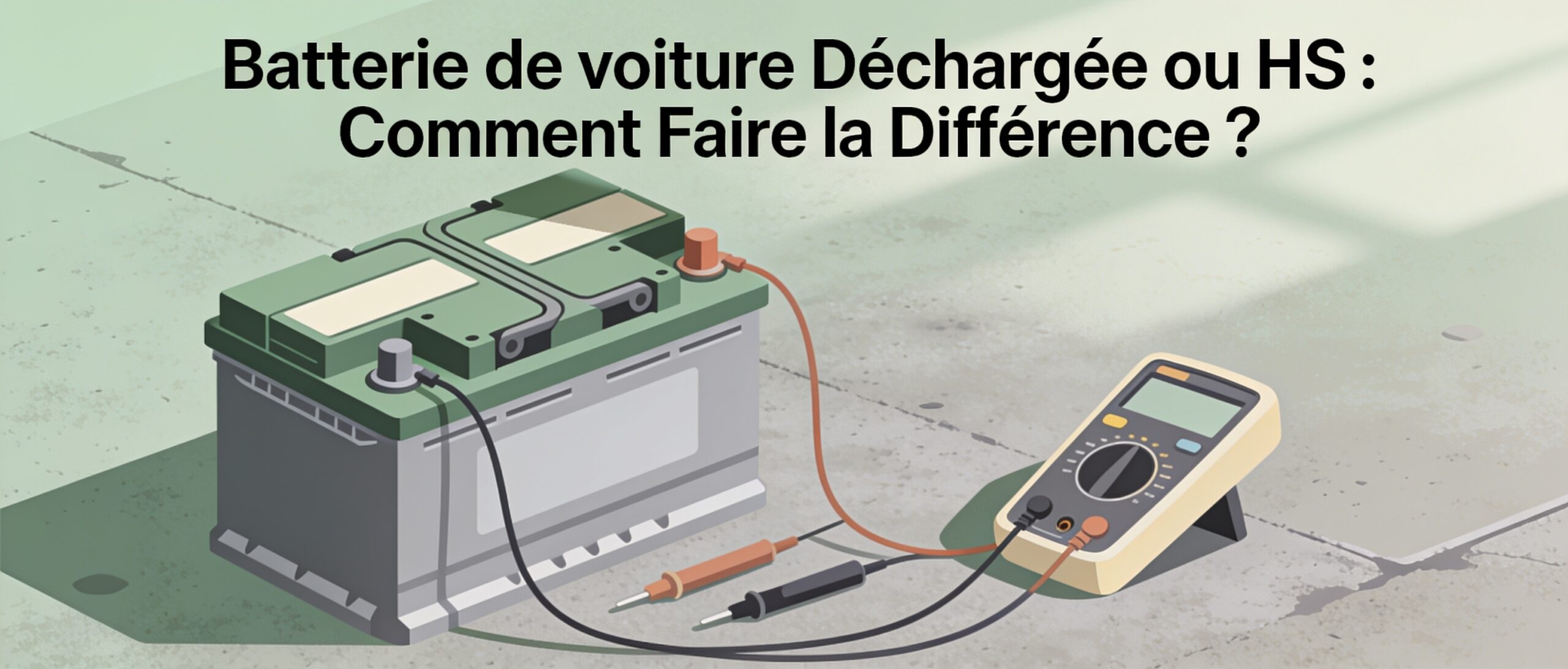 Batterie Déchargée ou HS : Comment Faire la Différence ?
