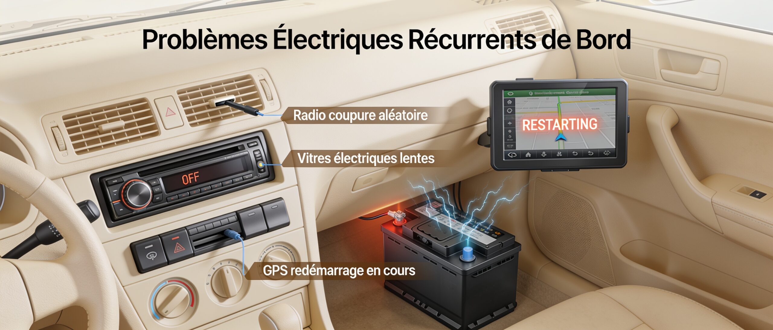  Des problèmes électriques récurrents